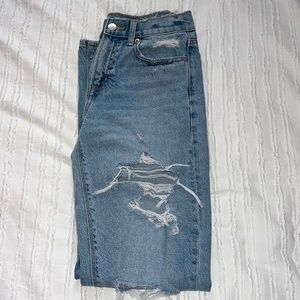 American Eagle, low rise denim jeans
